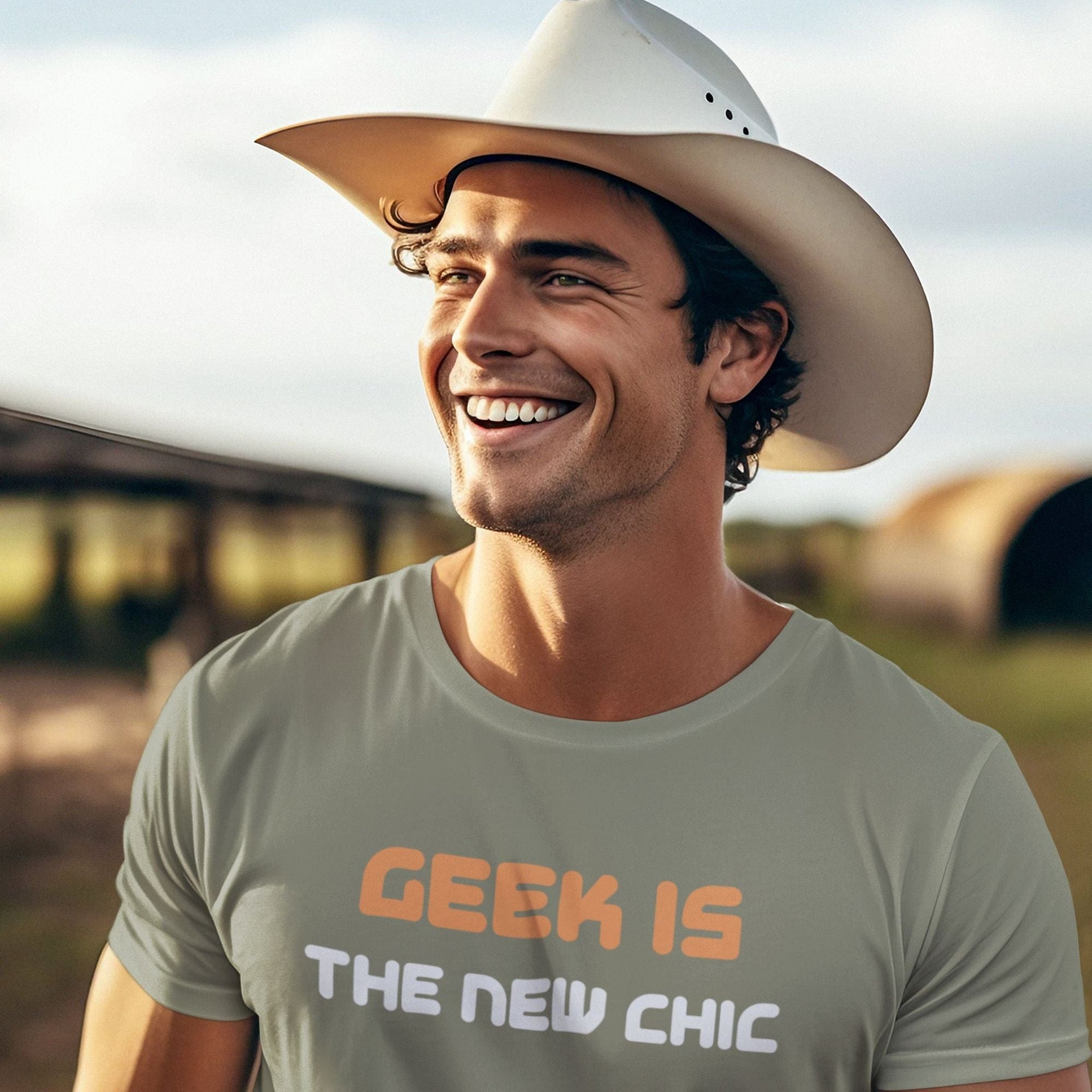 Geek is the New Chic - Men's T-Shirt