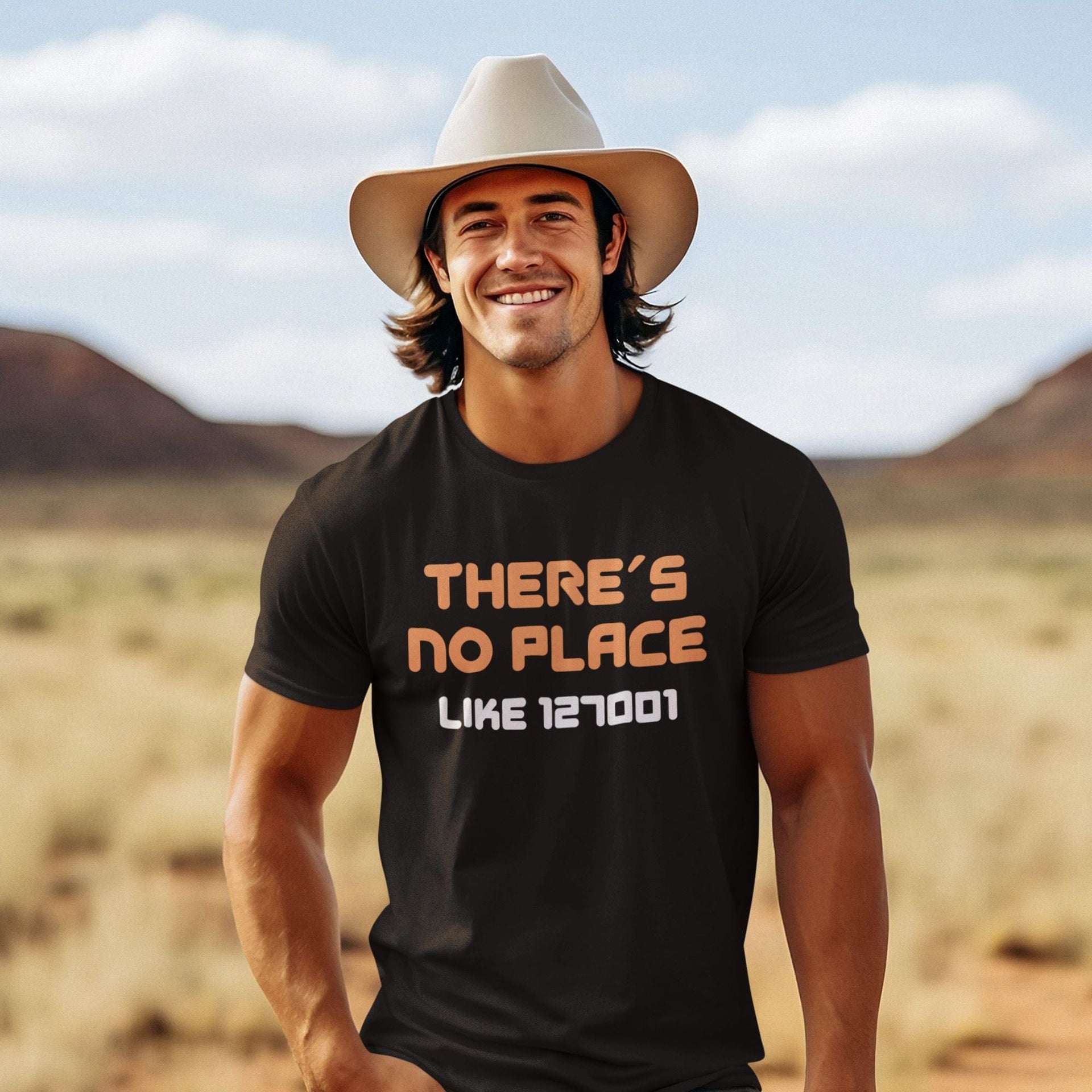 There's No Place Like 127001 - Men's T-Shirt